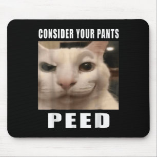 Mousepad Memes De Gato De Bobo Engraçados Por 919 Designs C