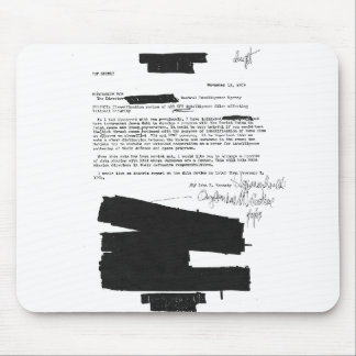 Mousepad Memorando 1963 de Kennedy em relação a UFOs