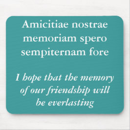 Mousepad Memória da nossa amizade