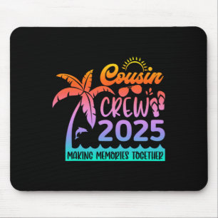 Mousepad Memória do Fazer do Funny Cousin Crew 2025 Summer