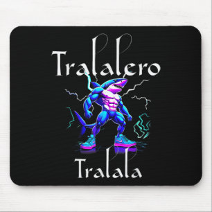 Mousepad Memória Engraçado - Tralalalero Tralala Brainrot V