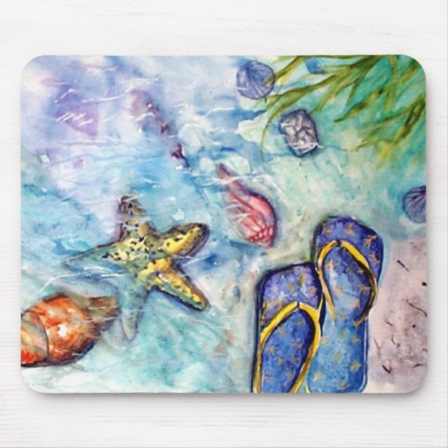 Mousepad Memórias da ilha de Captiva (Frente)