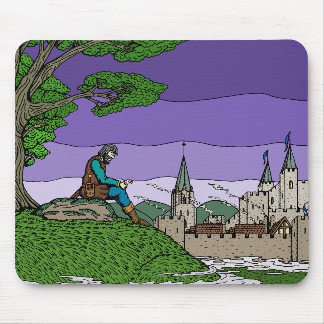 Mousepad Memórias de Camelot (Frente)