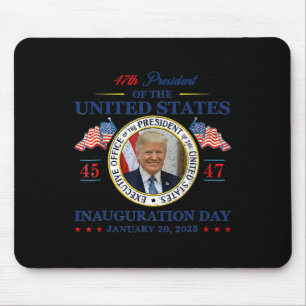 Mousepad Memórias do Dia da Inauguração do Presidente Trump