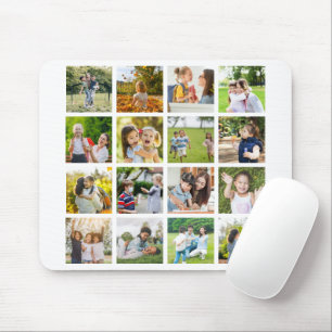 Mousepad Memórias em Movimento: Colagem Personalizável de 1