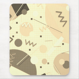 Mousepad Memphis No. 82 Sepia