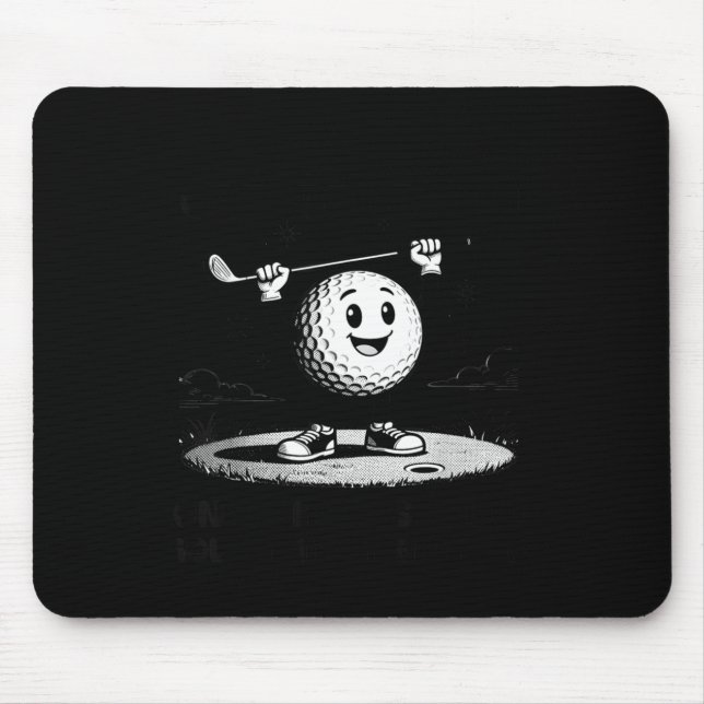 Mousepad Men Play Golf Eighties Birthday All Men D Equal  (Frente)