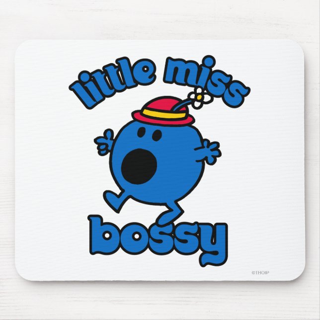 Mousepad Menina Bossy Em Movimento (Frente)