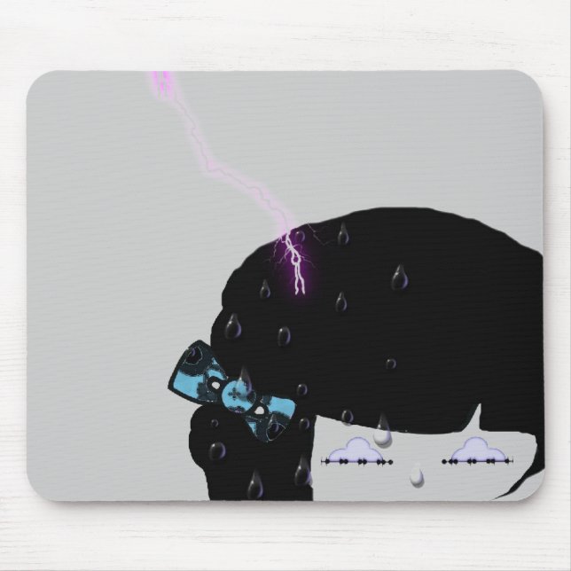 Mousepad Menina da chuva (Frente)