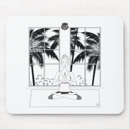 Mousepad Menina da ioga