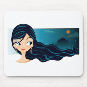 Mousepad Menina de Bollywood