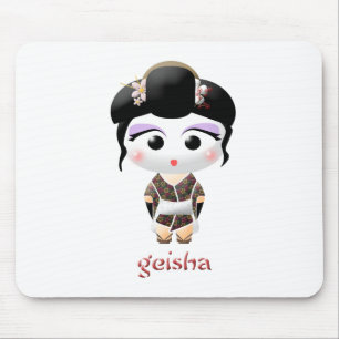 Mousepad Menina de gueixa