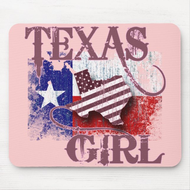 MOUSEPAD MENINA DE TEXAS (Frente)