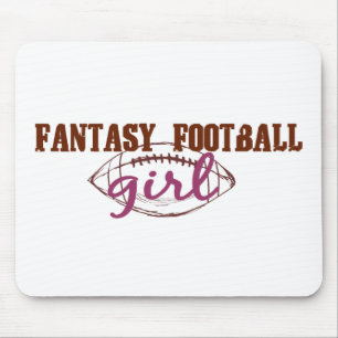 Mousepad Menina do futebol da fantasia