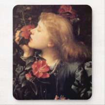 Menina Escolhendo uma Flor Bonita (por G.F. Watts)