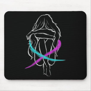 Mousepad Menina Está Chorando Protesto Suicida