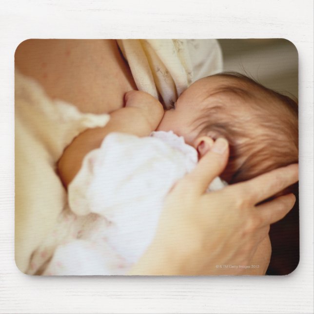 Mousepad Menina lactante (1-3 meses) (Frente)