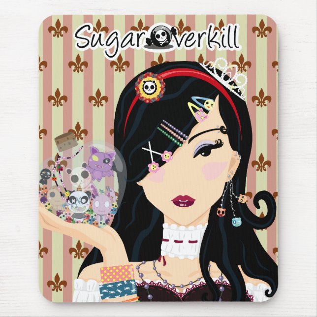 Mousepad Menina Mayumi de Harajuku (Frente)