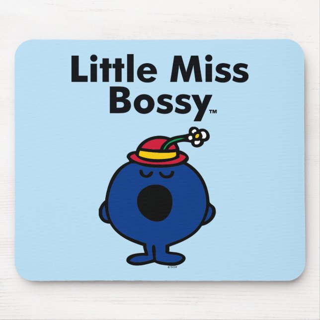 Mousepad Menina | Menina Bossy é tão bóssita (Frente)