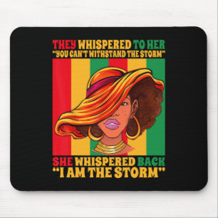 Mousepad Menina Negra Americana Junta Eu Sou A Rua