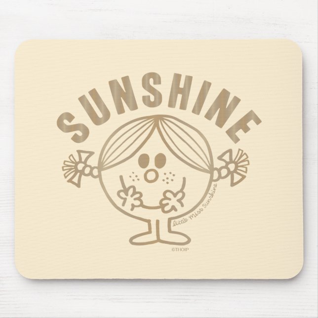Mousepad Menina Sunshine (Frente)
