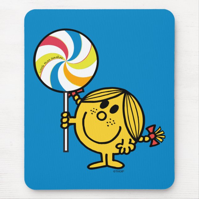 Mousepad Menina Sunshine | Giant Lollipop (Frente)