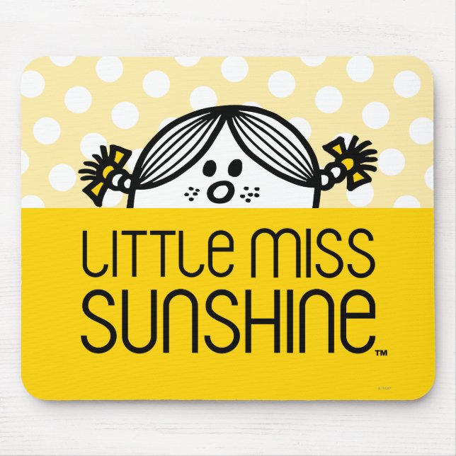 Mousepad Menina Sunshine Peeking (Frente)