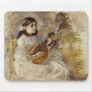 Mousepad Menina Tocando o Bandolim