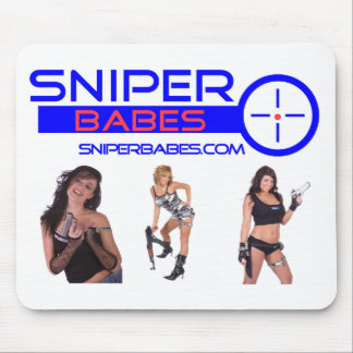 Mousepad meninas de SniperBabes.com com tapete do rato das