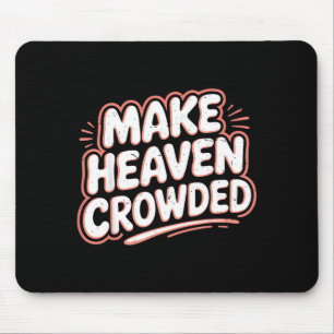 Mousepad Meninas Jesus Faz Céu Lotado Cristão Infantil