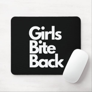 Mousepad "Meninas Mordem De Volta" Mouses pads Engraçadas