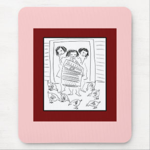Mousepad Meninas parvas