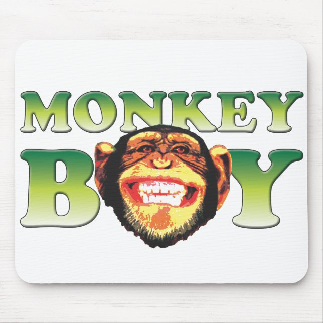 Mousepad Menino do macaco (Frente)
