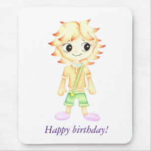 Mousepad Menino engraçado