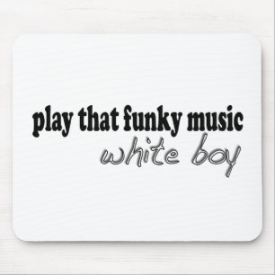 Mousepad Menino Funky do branco da música