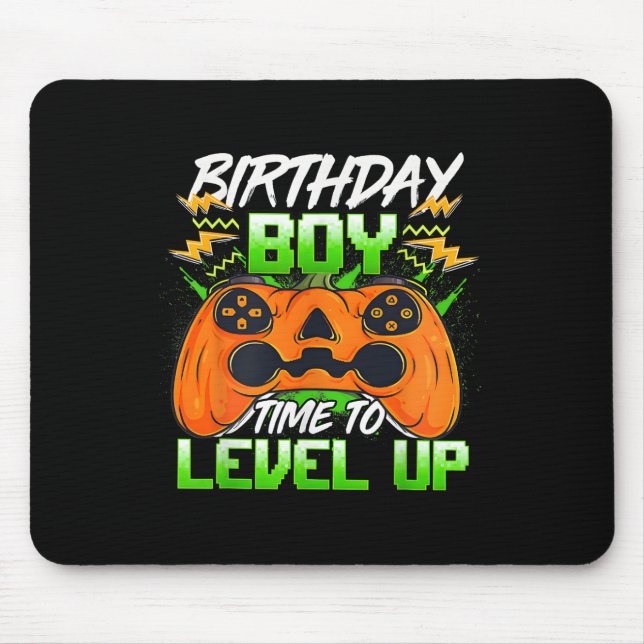 Mousepad Menino Hora de Subir de Nível Presentes de Anivers (Frente)
