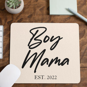 Mousepad Menino Mamãe Personalizada Est. Mínimo ano de Mamã