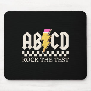 Mousepad Meninos Meninos Professores Rock Rock The Test Abc