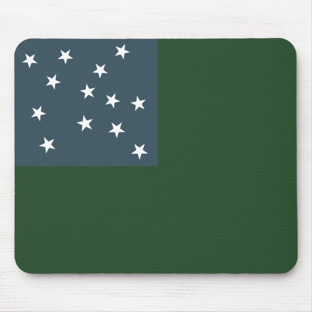 Mousepad Meninos verdes da montanha e a bandeira da (Frente)