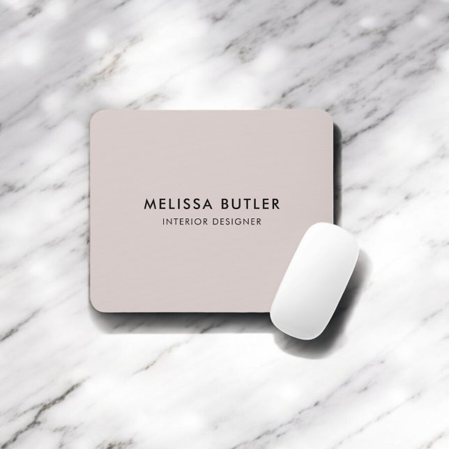 Mousepad Menor brilho moderno e minimalista (Criador carregado)