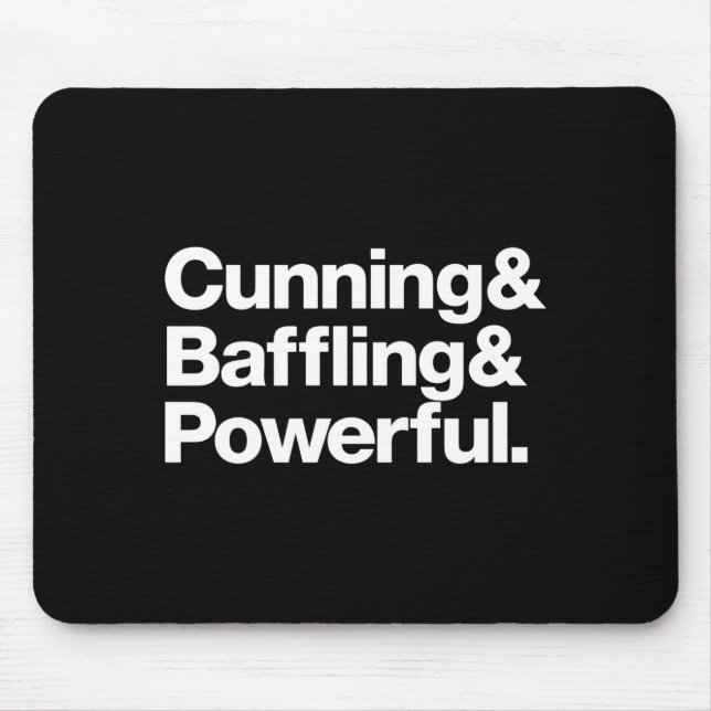 Mousepad Mens alcoholics anonymous aa na sober cunning (Frente)