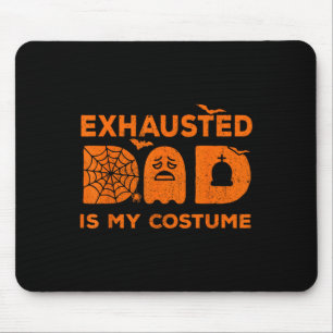 Mousepad Mens Exaustos É Meu Fantasma De Figurino Correspon