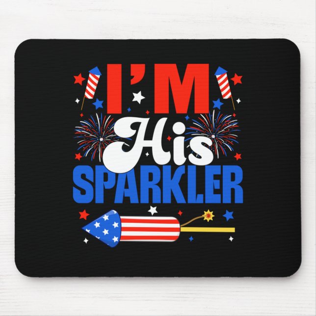 Mousepad Mens faísca usa casais casal correspondente 4 de (Frente)