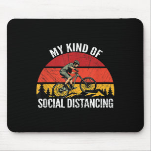 Mousepad Mens Funny Mountain Bike Mtb Cita Biker Ciclista