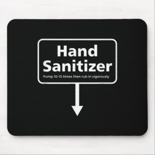 Mousepad Mens Hand Sanitizer - Feliz Natal De Humor Adulto