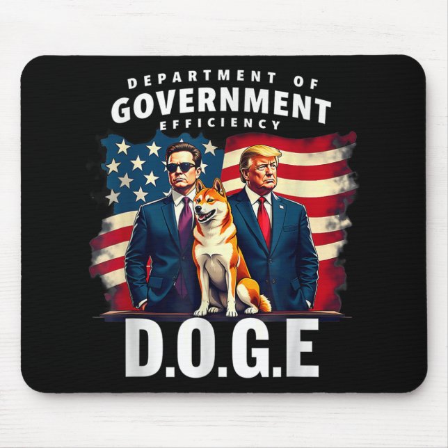 Mousepad Mens Womens Dogue Department Of Governo (Frente)