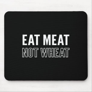 Mousepad Mensagem de Dieta de Keto Comida Motivada Não Trig
