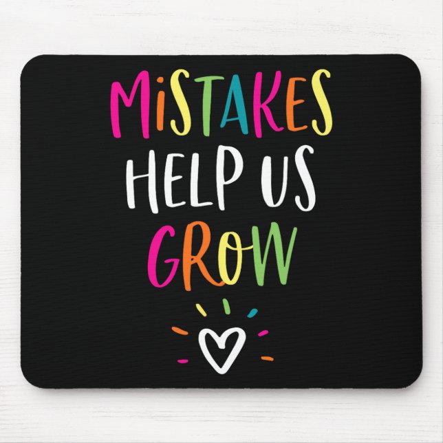 Mousepad Mentalidade de Crescimento Positiva Byck Para Esco (Frente)