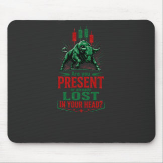 Mousepad Mentalidade de Negociação de Touro Presente ou Per