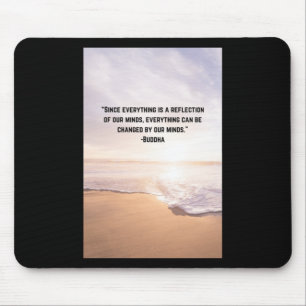 Mousepad Mente Forma Mundos Potência Do Adesivo De Percepçã